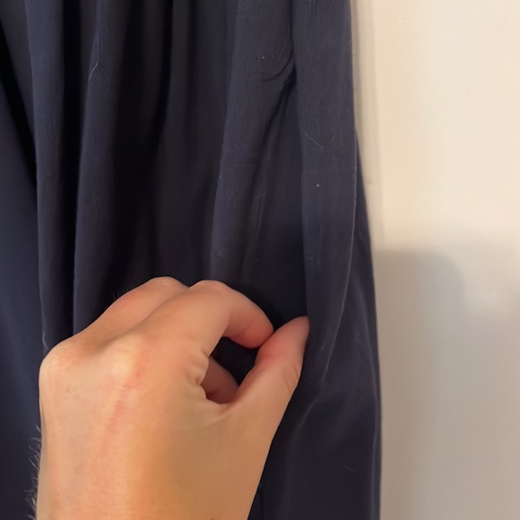 Cute ellelauri skater dress, size S, navy blue POCKETS - Picture 3 of 4